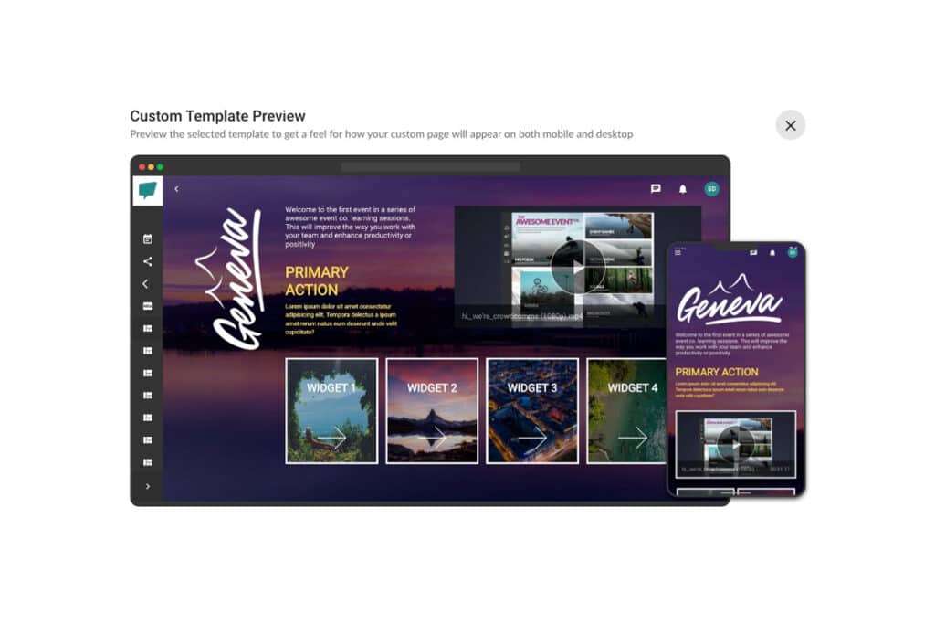 Customisation, Event Platform, Event Registration, Registration, Event Tech, Event Profs, CrowdComms