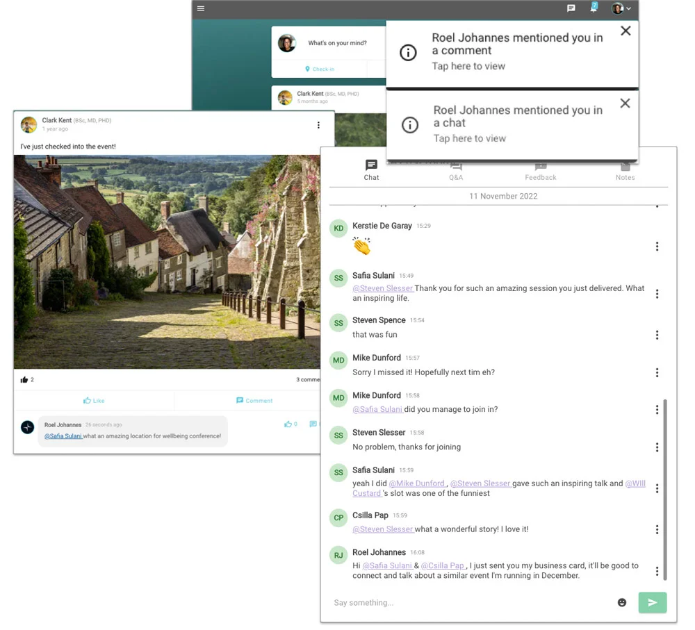 engagement at virtual events