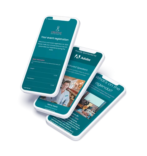 Event Registration in Phone