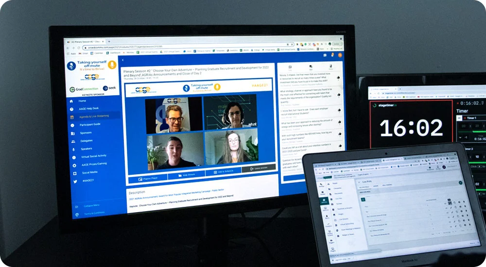 virtual conference platform, corporate events