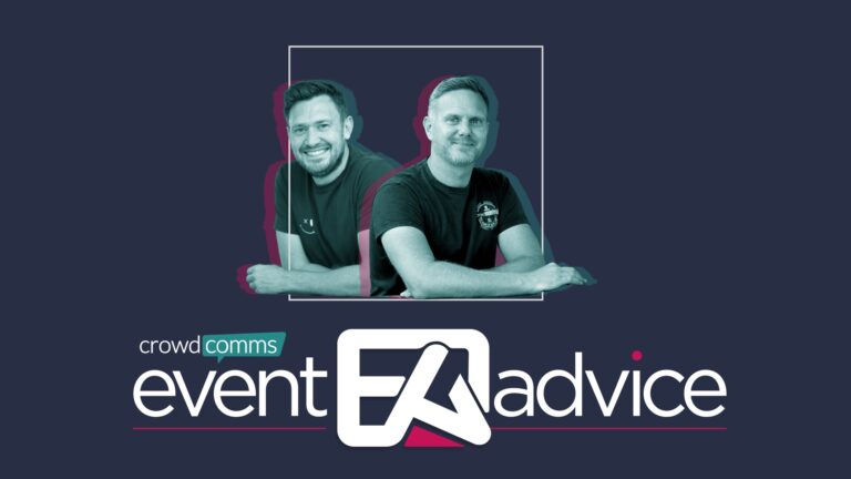 CrowdComms, Event Advice, Event Tech, Event Profs, event badges