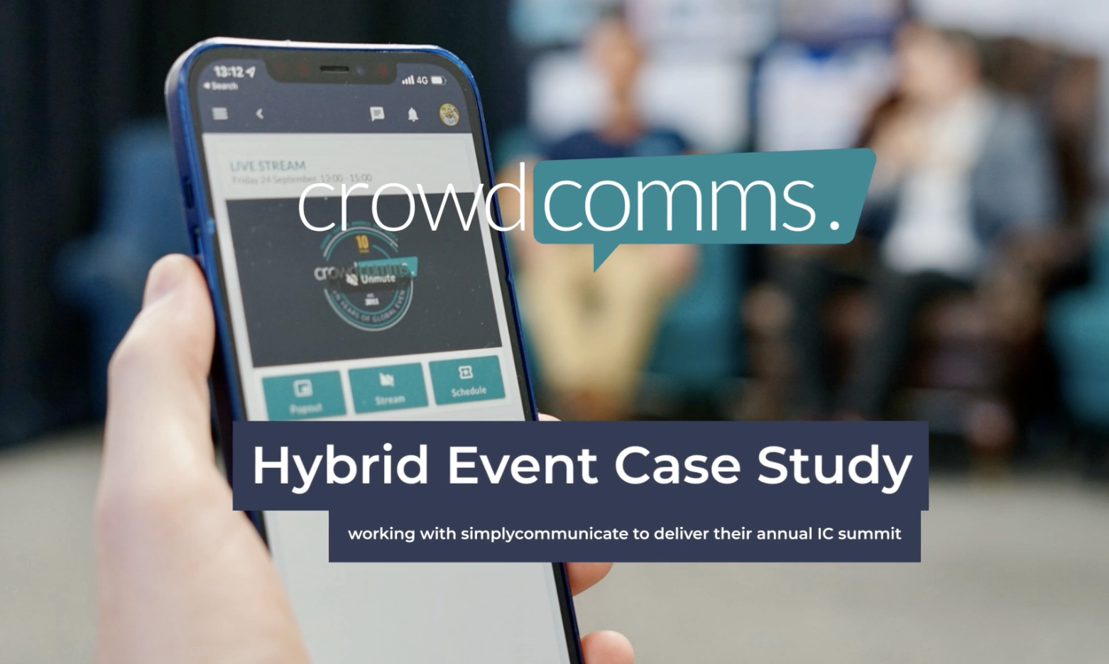 simplycommunicate, simplysummit, CrowdComms, Event Tech, Event Solutions, Case Study