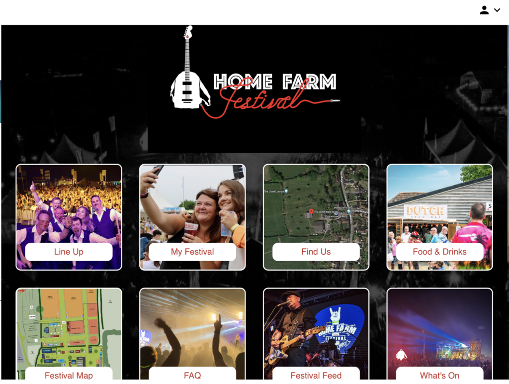 Home Farm Fest, Event App, Event Tech, Festivals