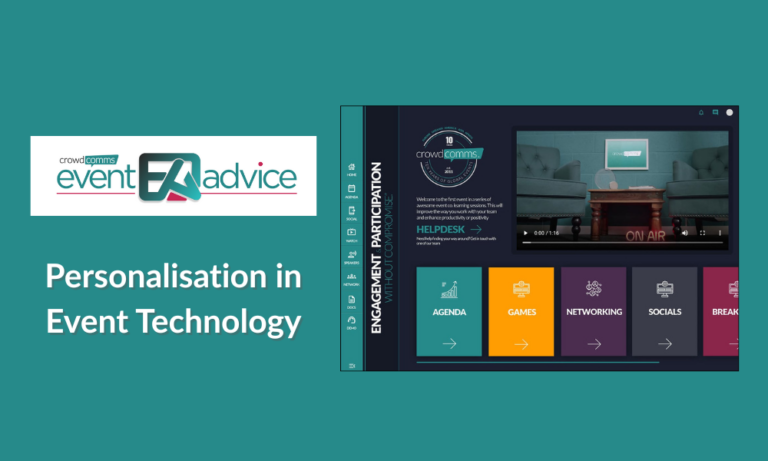 Personalisation in Event Technology